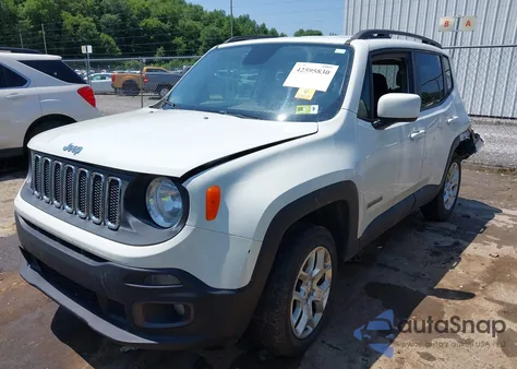 2017 Jeep Renegade Latitude 4X4 from USA, damaged, VIN ZACCJBBBXHPF08129